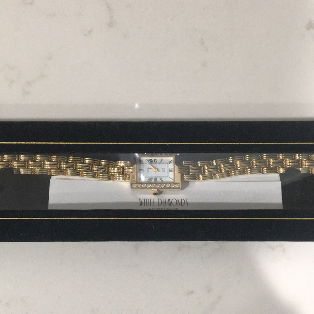 White Diamond Elizabeth Taylor Watch White Diamond Elizabeth Taylor Watch